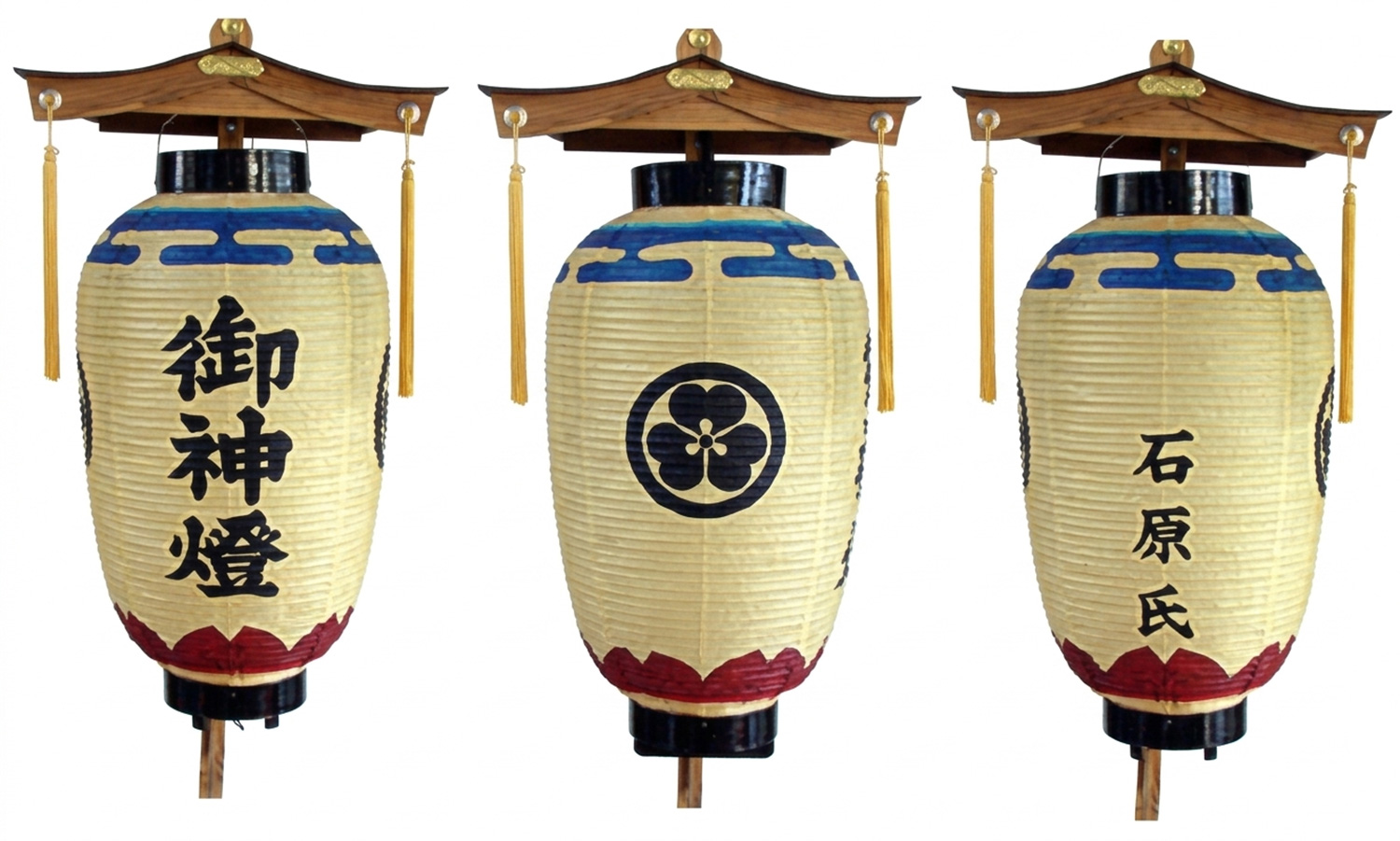 金沢型提灯(桜雲入り)和紙